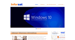Desktop Screenshot of inforsat.com